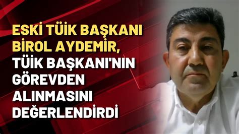 TÜİK eski Başkanı Birol Aydemir''den çarpıcı açıklama! ''Hepsi yargılanmalı Mehmet Şimşek göz yumuyor''